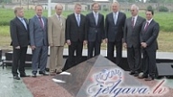 Svinīgā ceremonijā atklāj "UVZ Baltija" rūpnīcas būvniecību Jelgavā